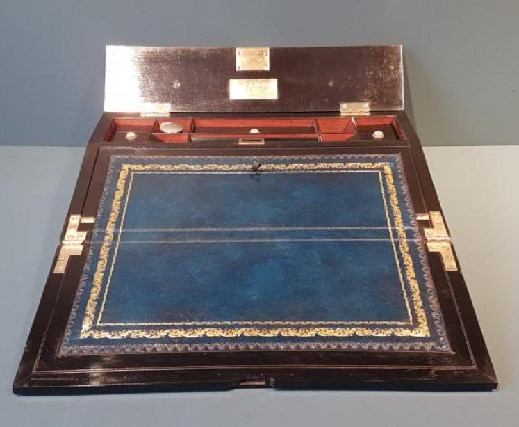 Early Victorian Coromandel Writing Slope - Image 6