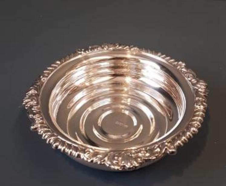 Matching Pair of Solid Silver Coasters  - Image 7