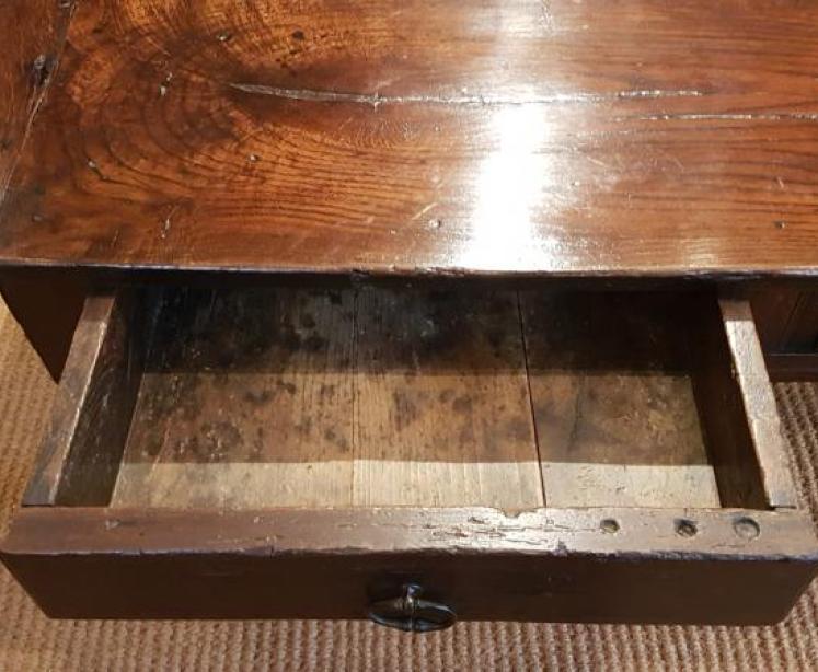 George II Oak Refectory Table.c.1740  - Image 7