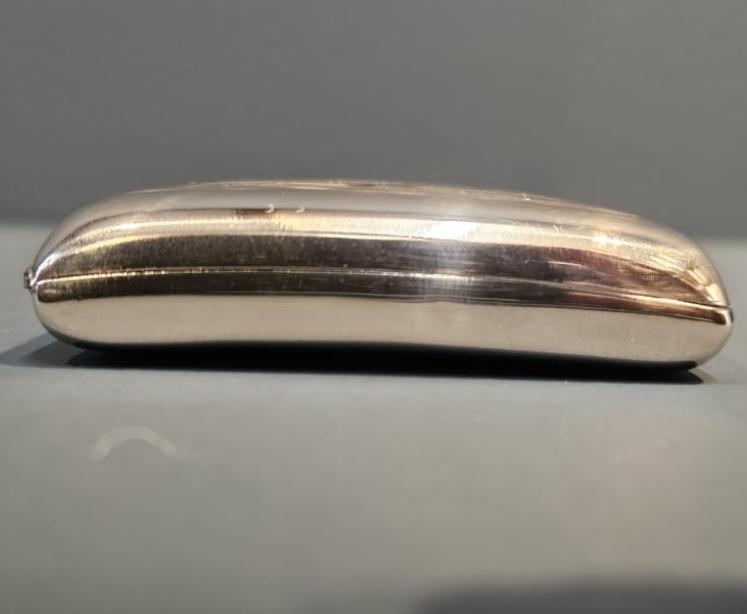 Outstanding Silver and Enamel Cheroot Case - Image 3