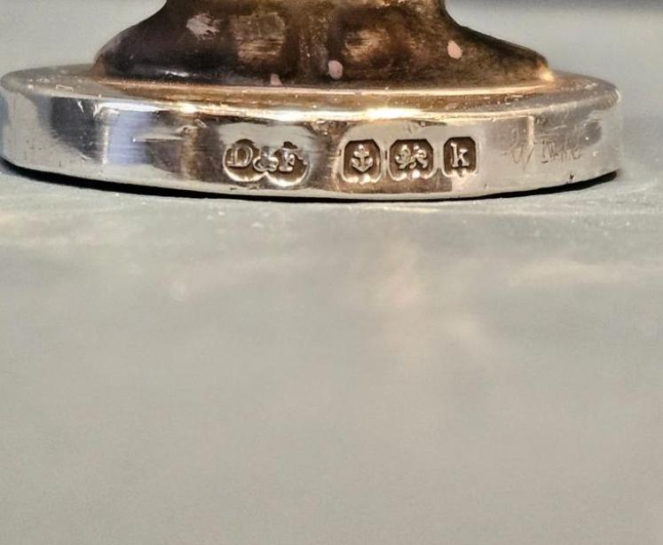 Rare Edwardian Silver Soldier Pepper Pot  - Image 5