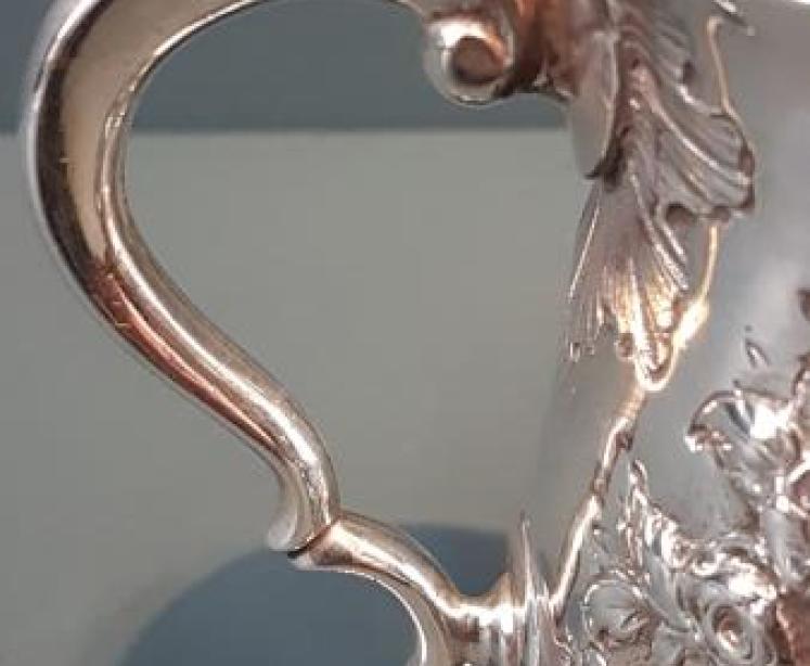 George III Silver Mug by Peter and Ann Bateman - Image 5