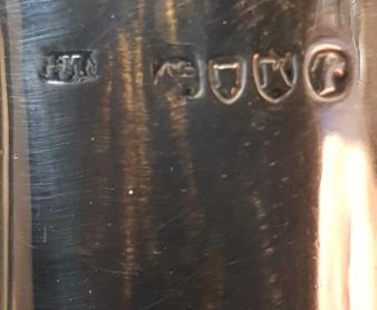 Victorian Silver Pint Tankard - Image 3