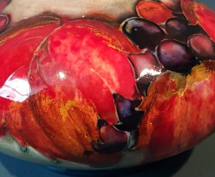 Moorcroft Leaf and Berries Flambe Vase - Image 5