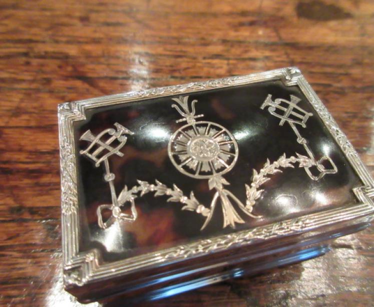 Fine George V Period Silver & Tortoiseshell Table Box - Image 4