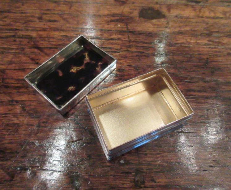 Fine George V Period Silver & Tortoiseshell Table Box - Image 5