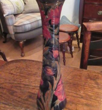 Art Nouveau Period Moorcroft Spanish Tall Vase