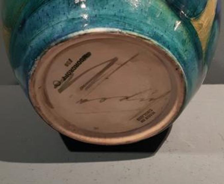 Large Early Moorcroft Moonlit Blue Vase  - Image 2