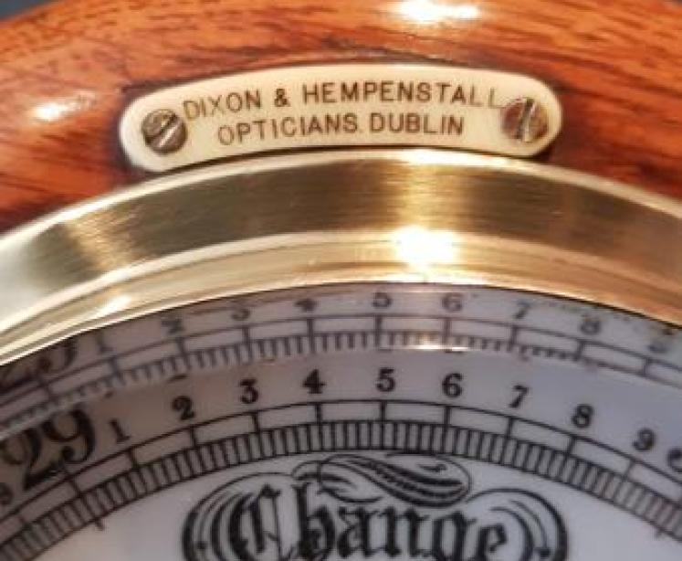 Victorian Dublin Aneroid Barometer - Image 2