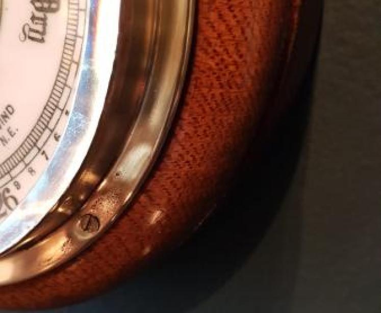 Victorian Dublin Aneroid Barometer - Image 3