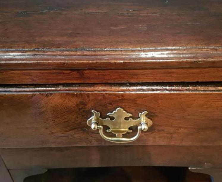 George II Oak Open Pot Board Dresser - Image 4