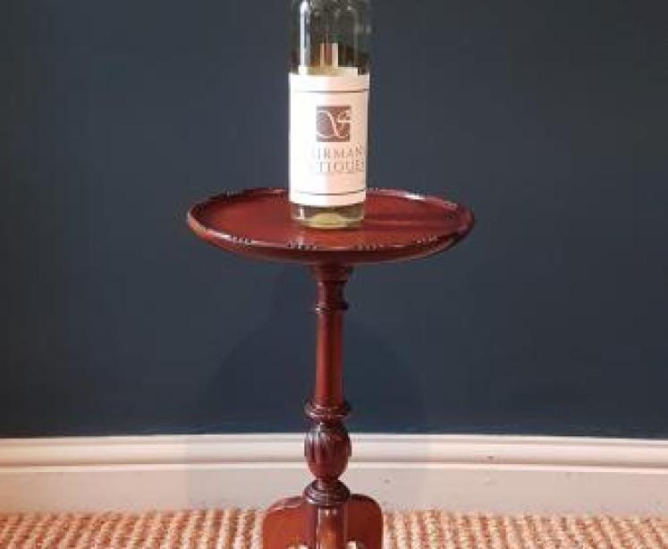 Quality Edwardian Mahogany Wine Table - Image 7