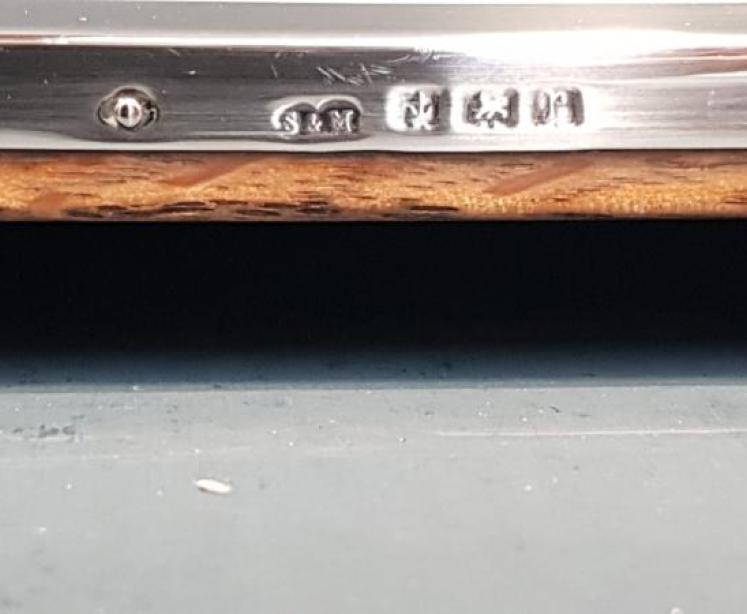 Sampson Morden Silver Photo Frame - Image 5