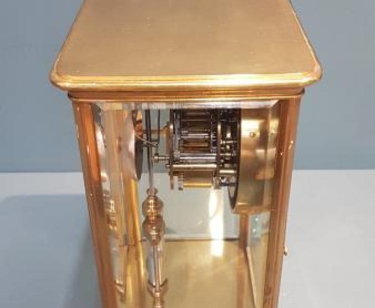Victorian Four Glass Clock - Image 2