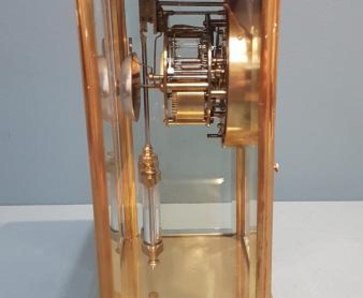 Victorian Four Glass Clock - Image 7