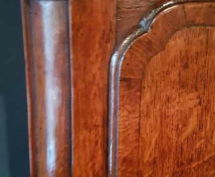 George III Oak Fisher of Preston Longcase Clock - Image 6