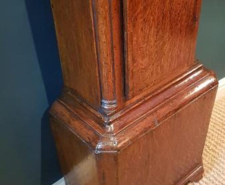 George III Oak Fisher of Preston Longcase Clock - Image 7