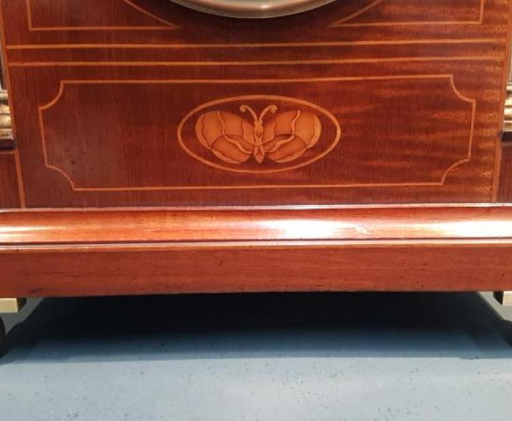 Russells Liverpool Double Fusee Bracket Clock - Image 6