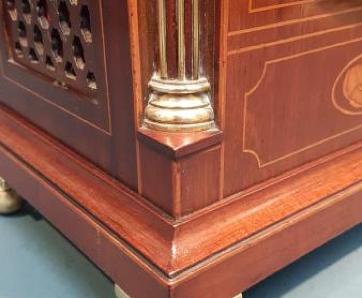 Russells Liverpool Double Fusee Bracket Clock - Image 7