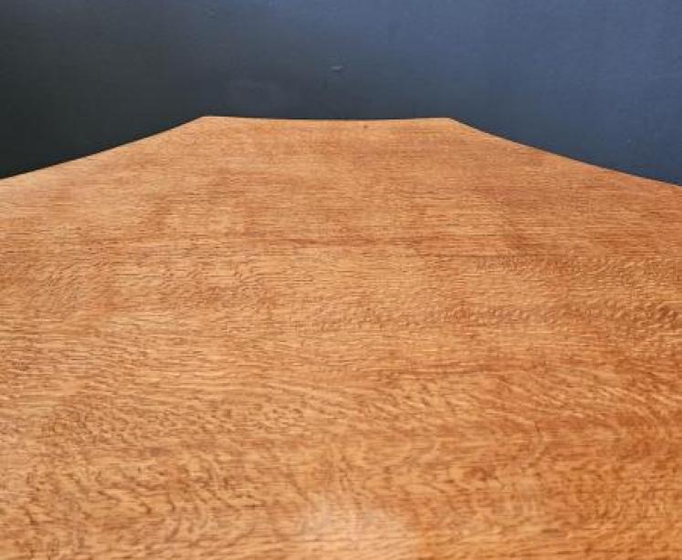 1950's Thompson of Kilburn Mouseman Occasional Table - Image 3