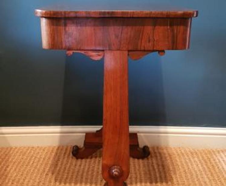 Regency Rosewood Lamp Table - Image 7