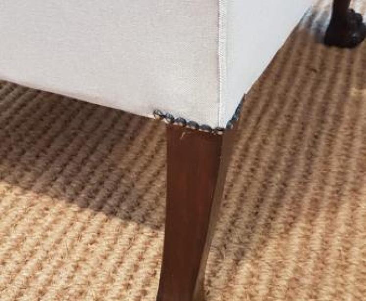 Pair of Victorian Wing Back Arm Chairs - Image 5