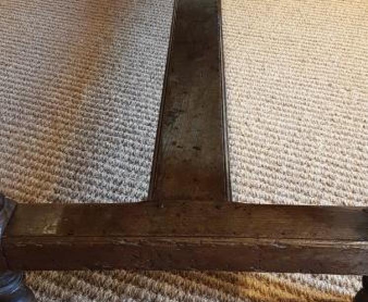 George III Oak Farmhouse Refectory Table - Image 3