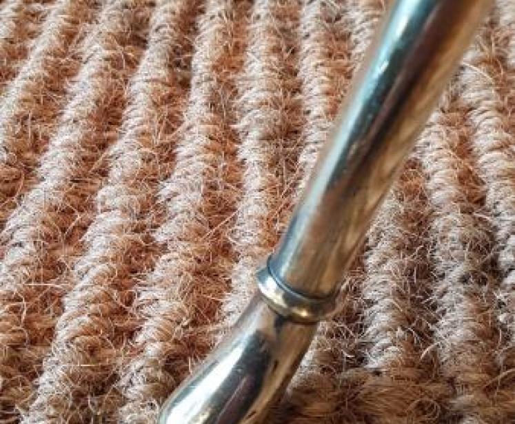 Superb Large Edwardian Brass Magazine and Paper Rack - Image 4