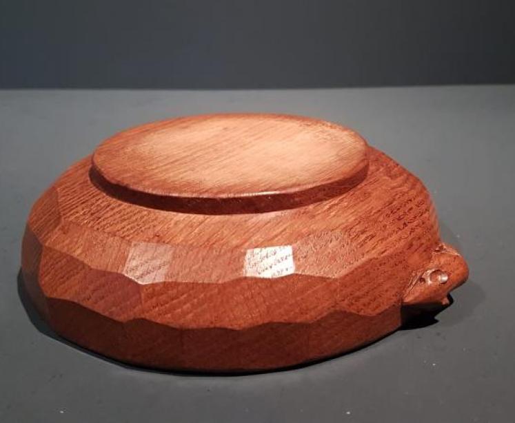 Superb 1950's 6" Mouseman Nut Bowl - Image 6