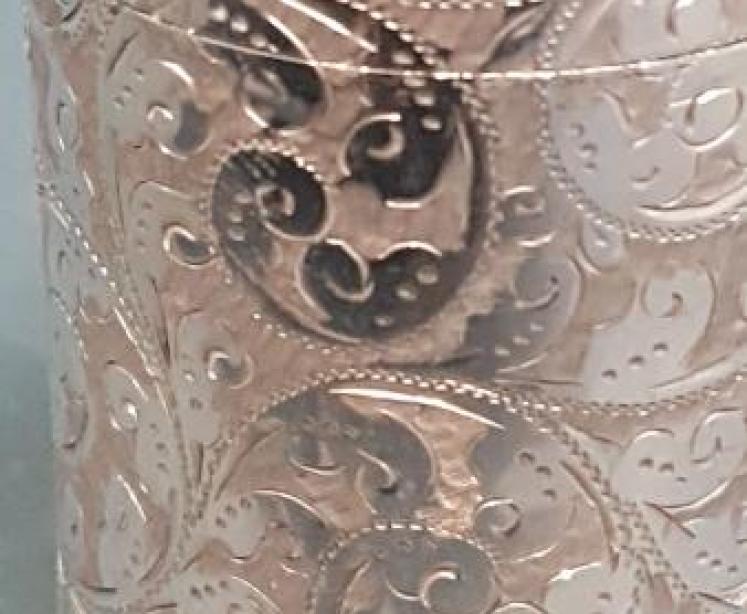 Victorian Engraved Silver Scent Bottle - Image 6