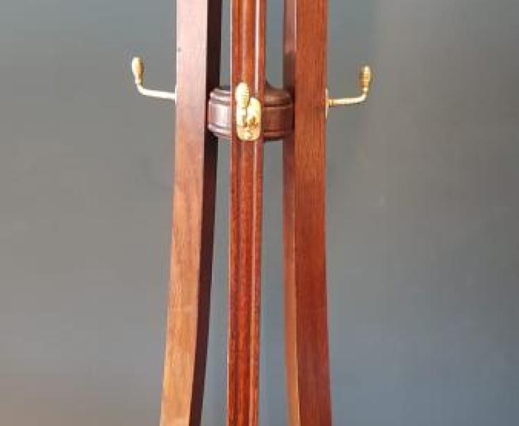 Arts and Crafts Oak Hall Stand - Image 4