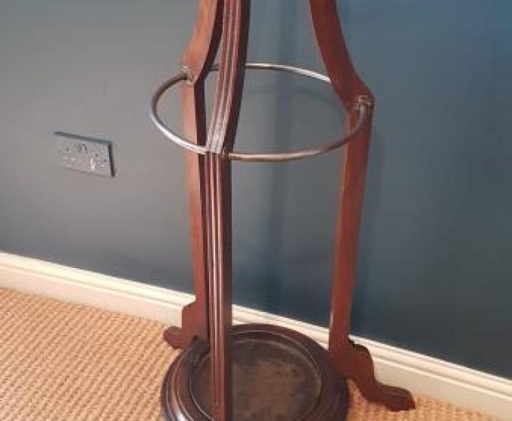 Arts and Crafts Oak Hall Stand - Image 6