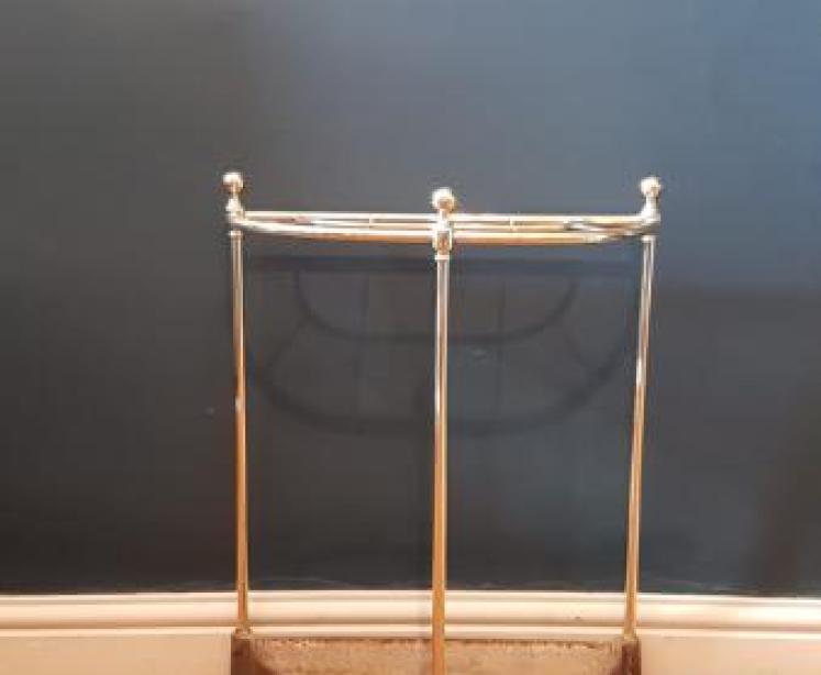 Victorian Cast Iron and Brass Stick Stand  - Image 1