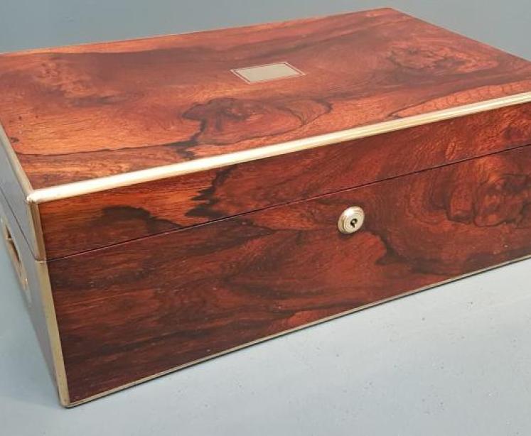 Sampson Mordan Rosewood Writing Slope  - Image 3