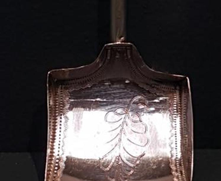 Georgian Silver Tea Scoop  - Image 6