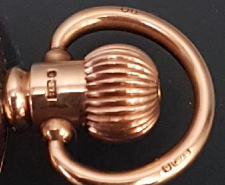 Immaculate 9ct Gold Hunter Pocket Watch - Image 6