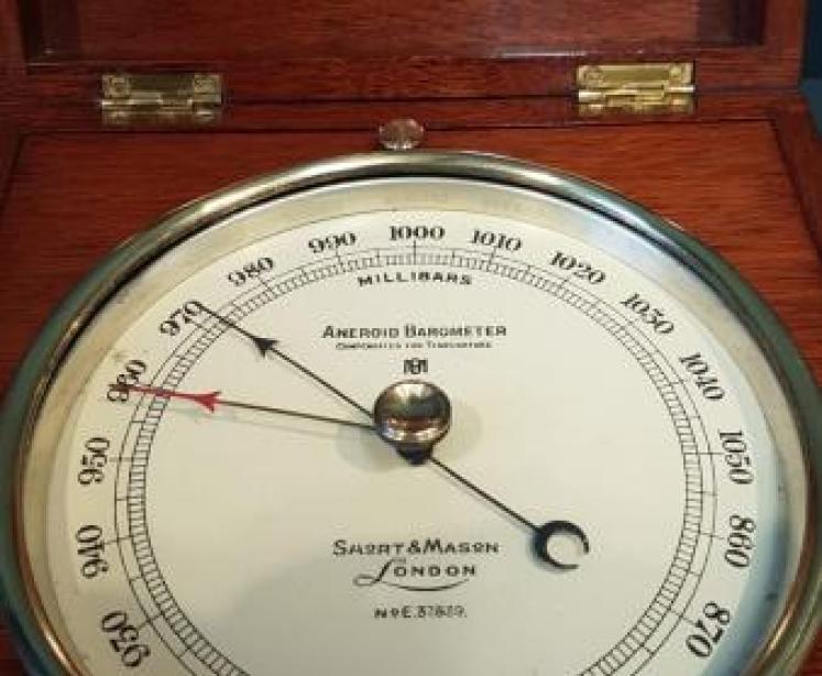 Short & Mason Military Presentation Barometer - Image 2