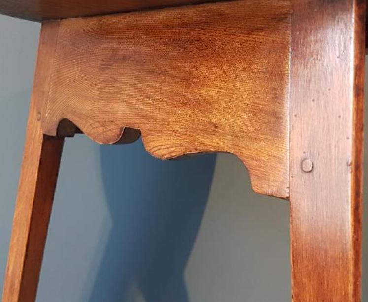 George IIl Ash Cricket Table - Image 4