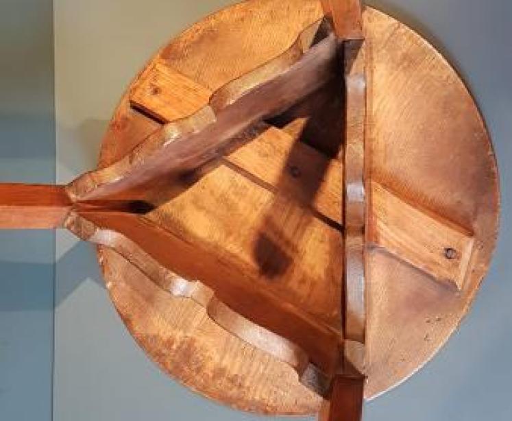 George IIl Ash Cricket Table - Image 6