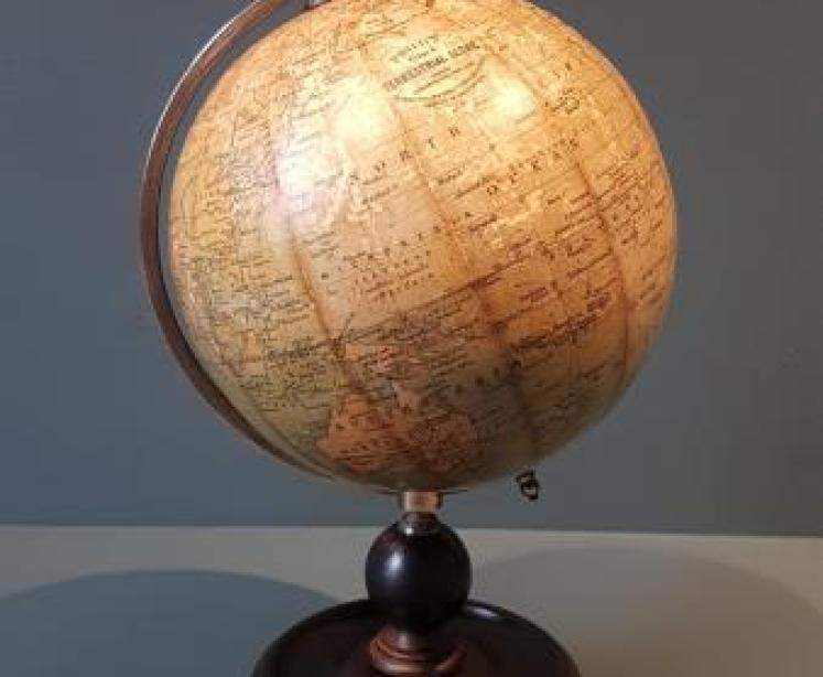 1930's Philips 6" Terrestrial Globe - Image 1
