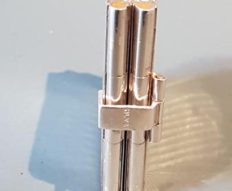 Unusual Solid Silver Folding Photo Book - Image 5