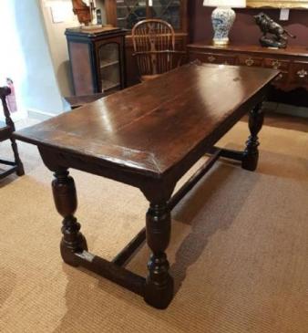 Period Oak Refectory Table