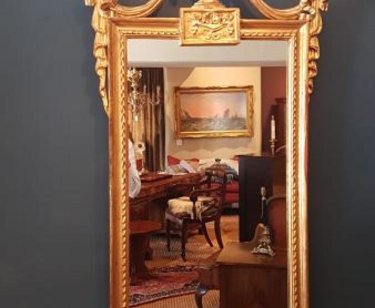 Superb Edwardian Gilt Mirror - Image 1