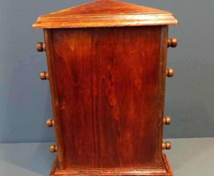 Large Edwardian Oak Perpetual Desk Calendar - Image 5