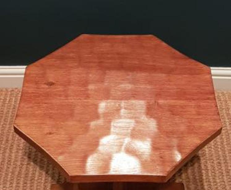 1950's Mouseman Octagonal Occasional Table  - Image 7