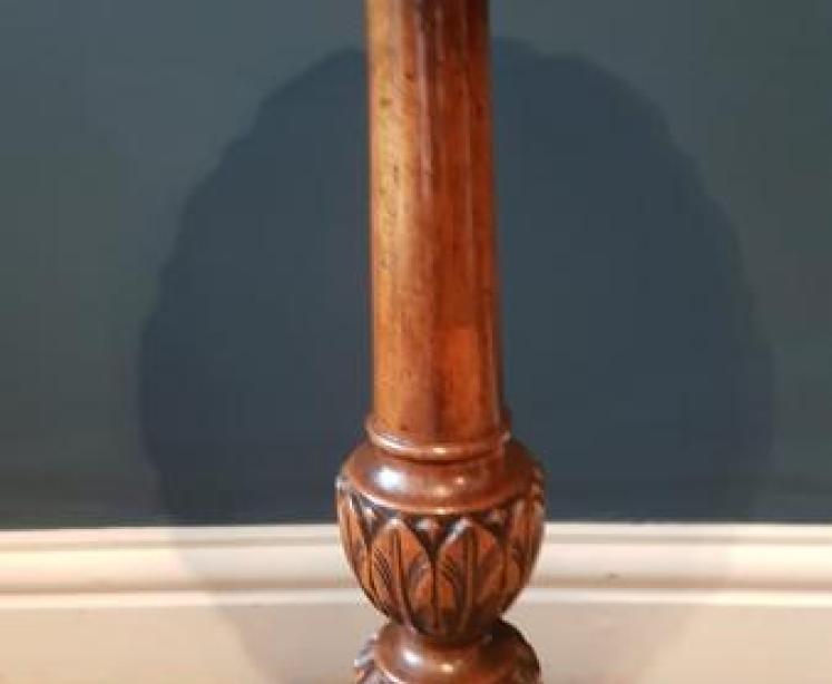 Quality Victorian Walnut Wine Table - Image 5