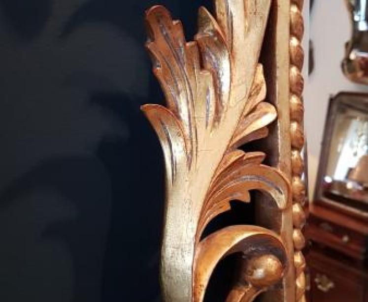 Superb Large 1920's Timber Gilt Mirror - Image 3