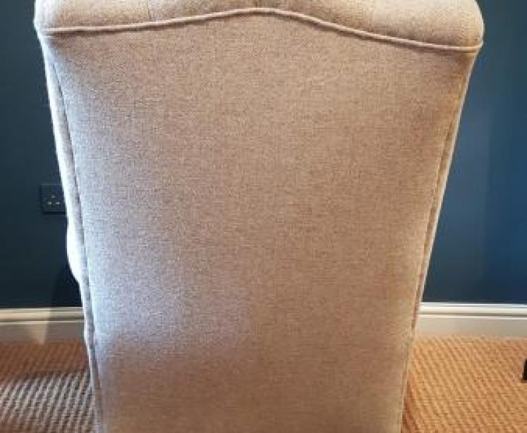 Large Victorian Wing Back Arm Chair - Image 2