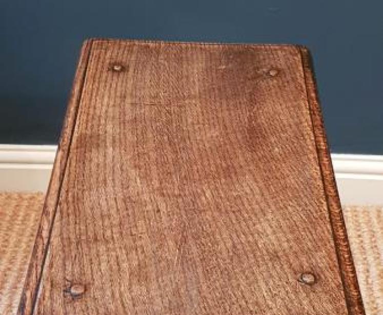 Georgian Style Oak Joint Stool - Image 4