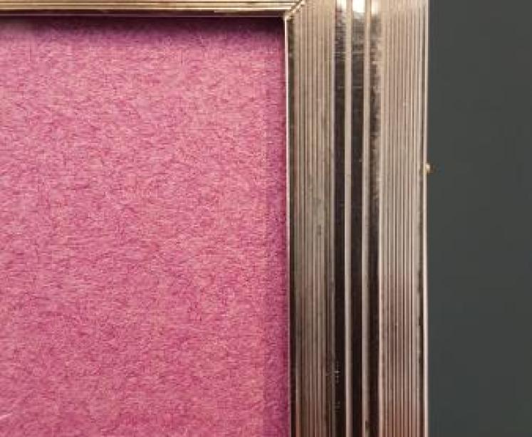 George V Silver Engine Turned Photo Frame - Image 6